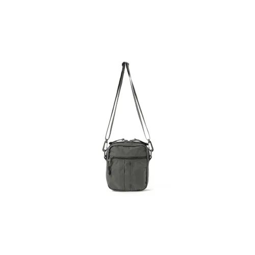 GREGORY Nylon Shoulder Bag Crossbody Bag Medium Size Unisex Gray Green