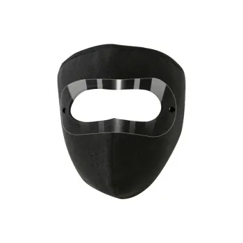 Haolebao Riding Equipment Cycling Face Mask Outdoor Unisex Thickened Double-Sided Polar Fleece