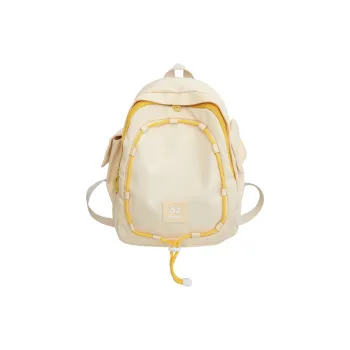 Bywhich Polyester Backpack Regular Unisex Blue/Yellow