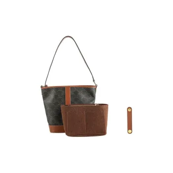 Luxury Care Artisan Workshop Felt Bag Straps Women's Brown