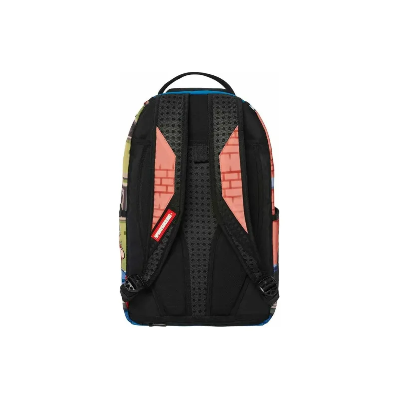 SPRAYGROUND Nickelodeon Collaboration Polyester With Artificial Leather Backpack Regular Unisex Multicolor-5