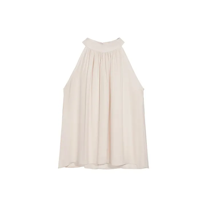 ETSE Tank Tops Women's Apricot-1