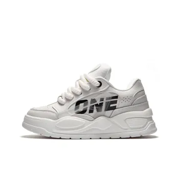 A1 Coverage Wear Resistant Low Top Puffy Skateboard Shoes Unisex