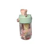 Flower Tea Plastic Cup-Green