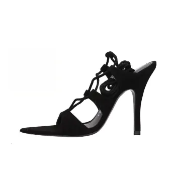 The Attico 110mm Lace up Sandals