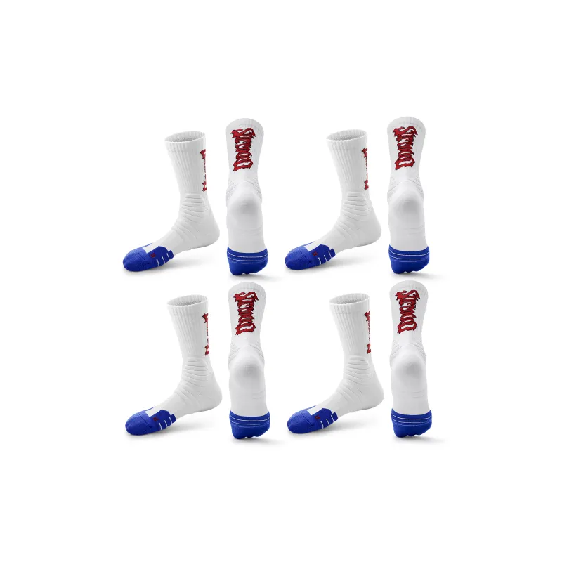I.t.b Basketball Socks Men's 4 Pack-4