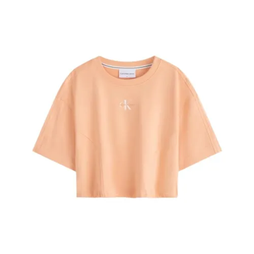 Calvin Klein T-Shirts Women's Light Orange