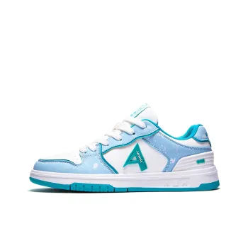 A1 Blue And White Porcelain Height Increasing Wear Resistant Low Top Skateboard Shoes Unisex