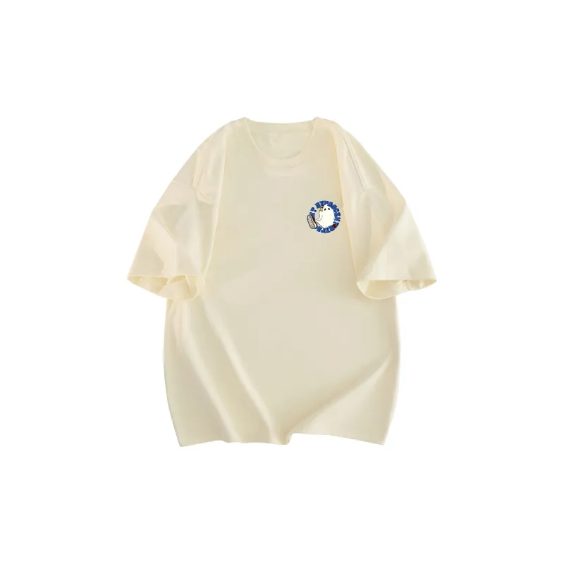HYPASCENT Summer Drop Shoulder Sleeve T-Shirt Unisex-11