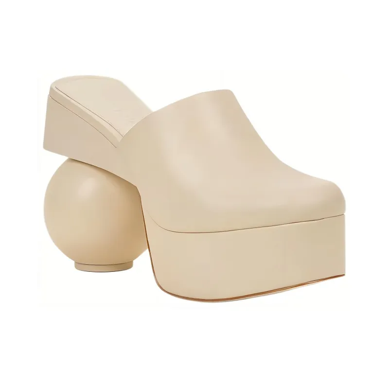 CULT GAIA Wrap-toe Slippers Women's White-2