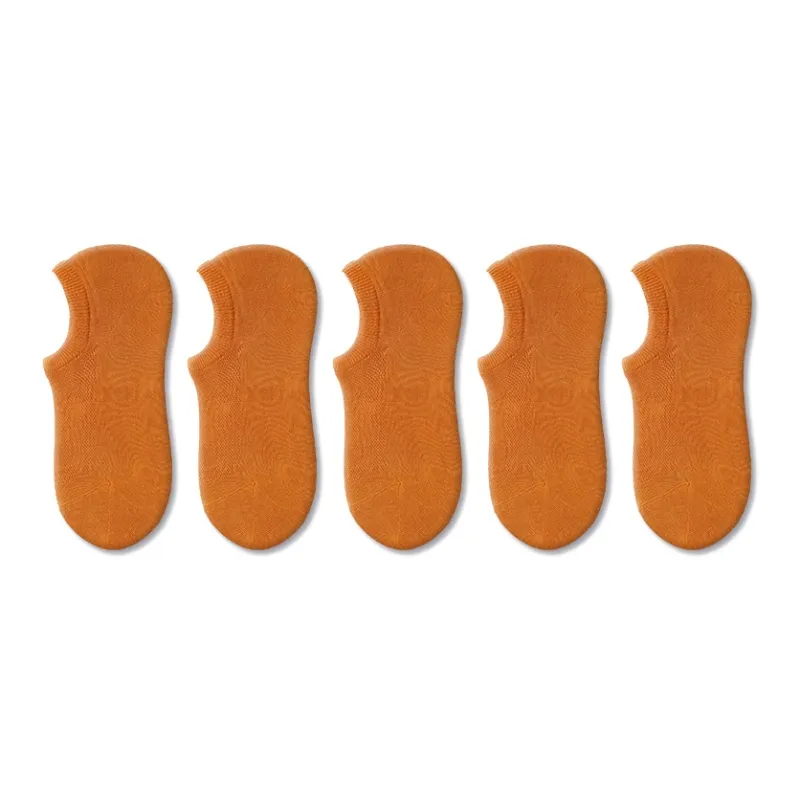 Taste The Color No Show Socks Men's 5 Pack-17