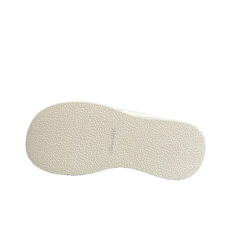 Milan Love Song Quiet Slip-Resistant Slide Slippers Women's Beige-1