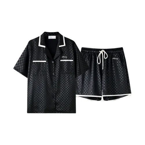 Meonsill Pajama Set Women's Black