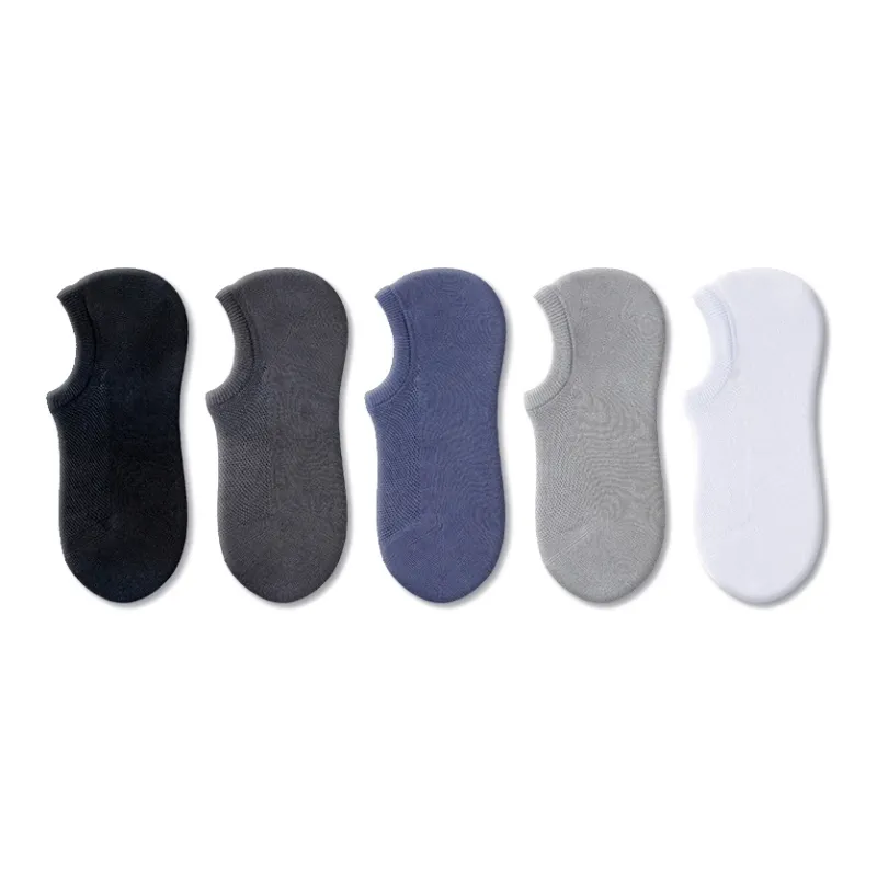 Taste The Color No Show Socks Men's 5 Pack-0