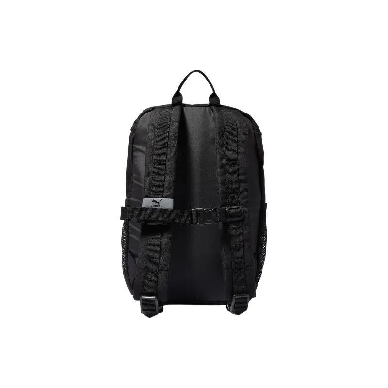 PUMA Fabric Student Backpack Small Size Unisex Black-1