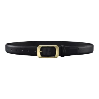 CARTELO Cow Split Leather Belts Women's Width 2.8cm