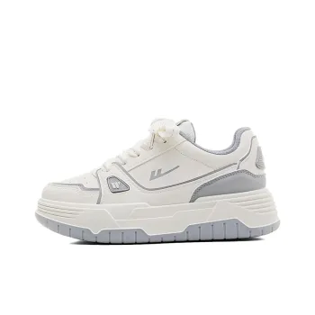 WARRIOR Skateboard Shoes Women's Low Top Gray