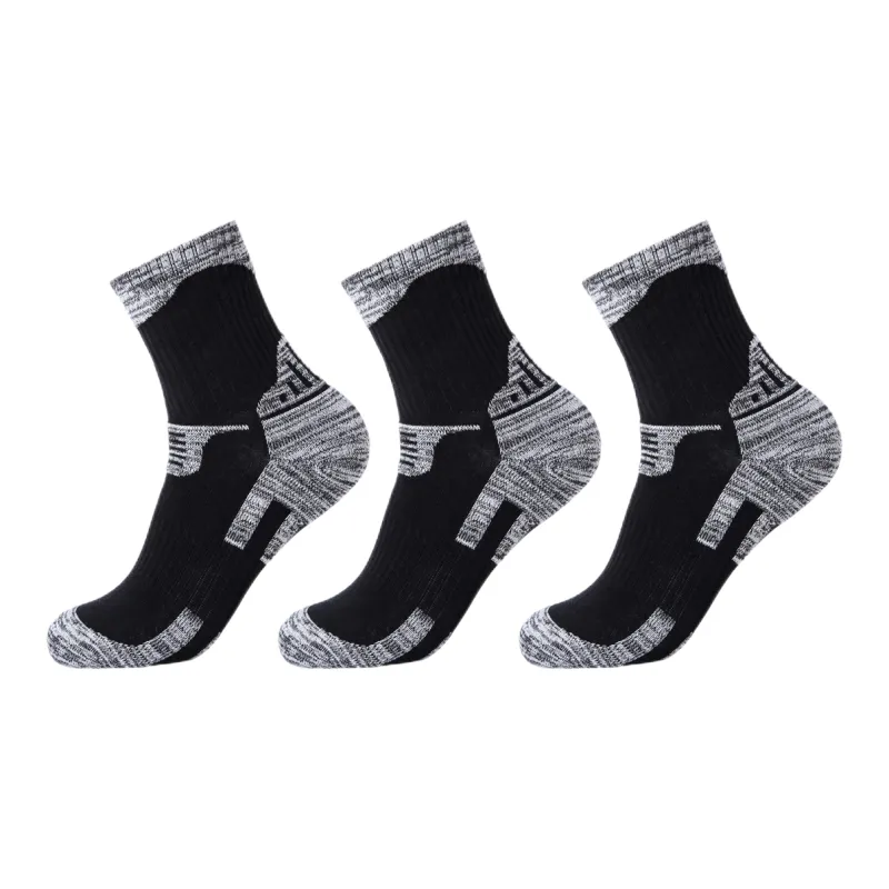 Brute Rabbit Mid Calf Socks Men's 3 Pack-3