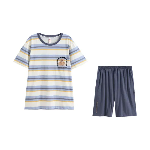 FENTENG Pajama Set Men's Blue Pack