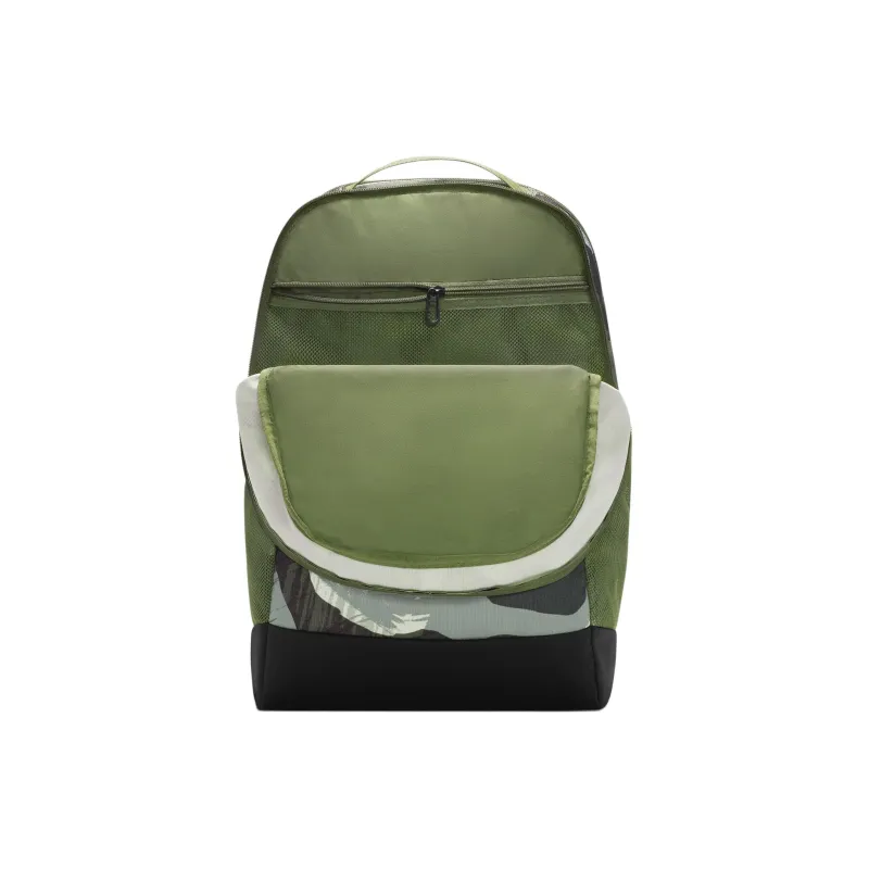 Nike Recycled Polyester Backpack Medium Size Unisex Medium Olive & Black & Gray-3