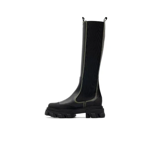 GANNI Knee-high Boots Women's Black