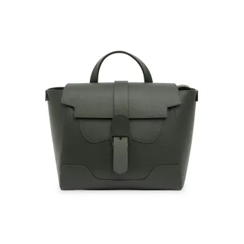 SENREVE Cow Leather Backpack Medium Size Women's Forest Green