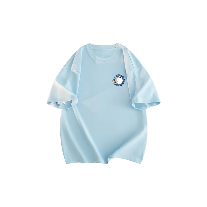 HYPASCENT Summer Drop Shoulder Sleeve T-Shirt Unisex-15