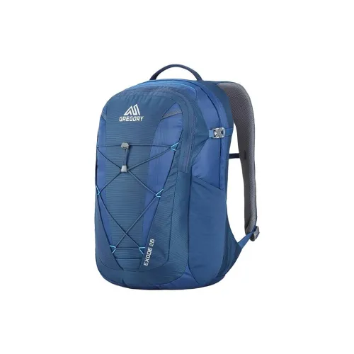 GREGORY Nylon Outdoor Hiking Bag Backpack Regular Unisex Black/Blue
