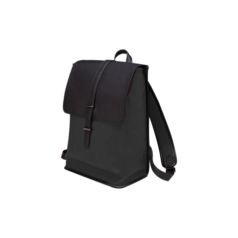 Slazenger PVC Backpack Regular Men's Black/Coffee/Green-1