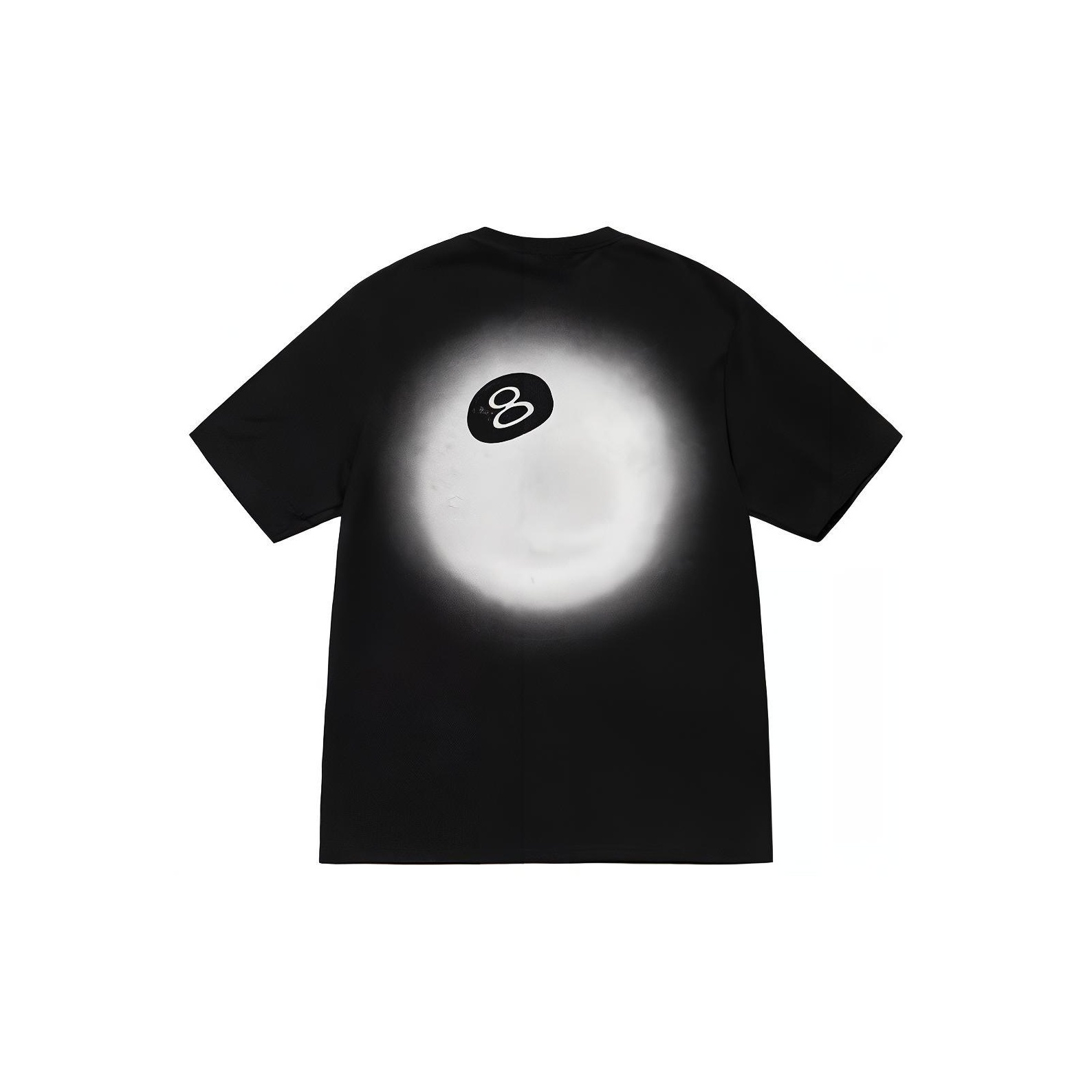 Stussy 8 Ball Fade Tee Black S - POIZON