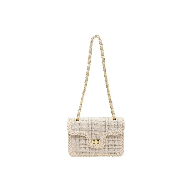 Bywhich Woolen Shoulder Bag Crossbody Bag Regular Women's White-1