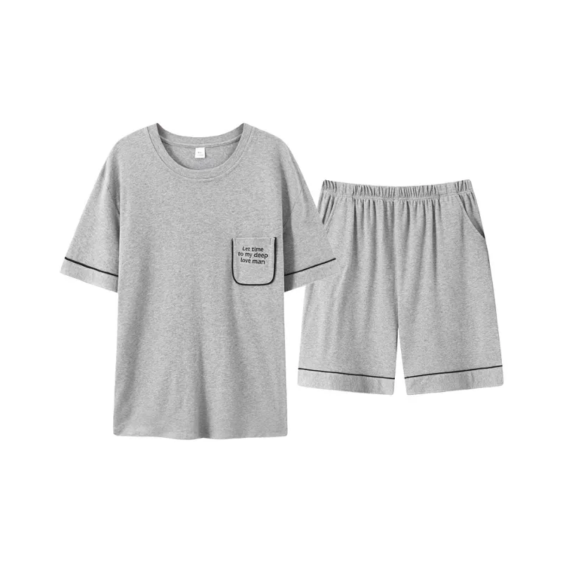CHUDUAN Men Pajama Sets-13
