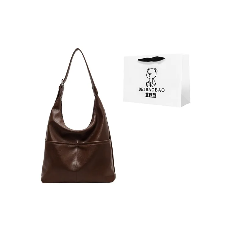 North Pack PU Handbag, Shoulder Bag, Bucket Bag Tubas Women's Mud/Black/Brown/Coffee-8