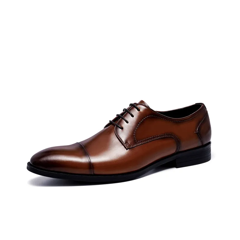 ASTON M.JAZZ Dress Shoes Men Low Top Black, Brown, Coffee, Gray-13