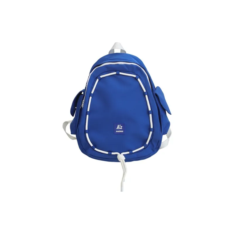 Bywhich Polyester Backpack Regular Unisex Blue/Yellow-3