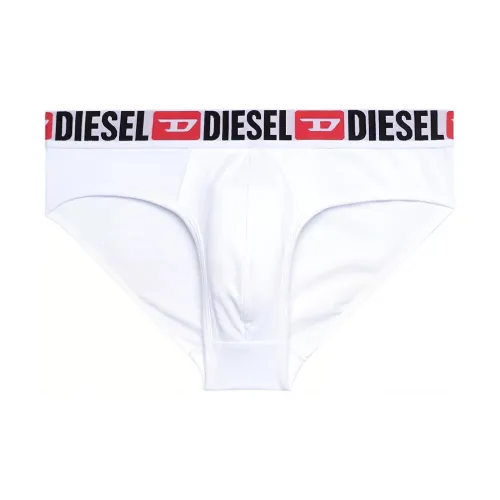 DIESEL Ufst-Stars-Threepack Logo Waistband Thongs