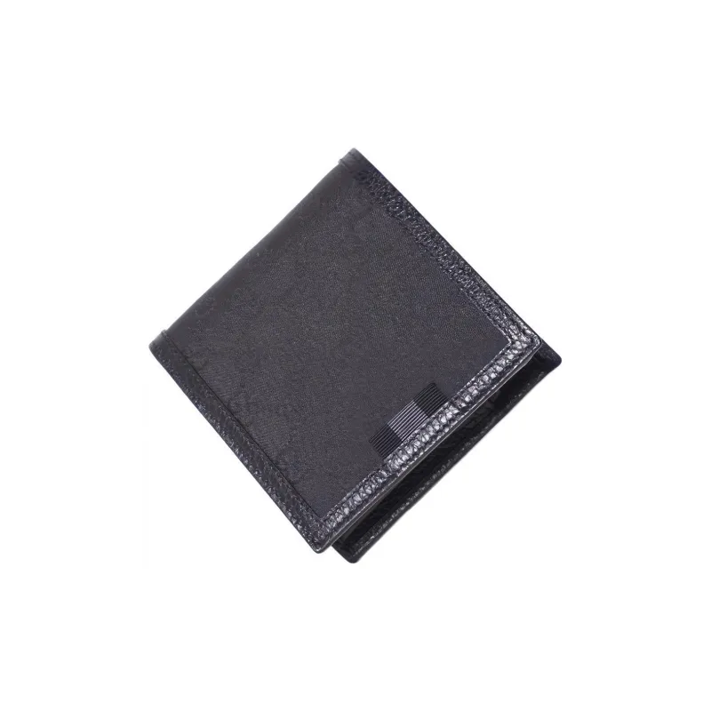 GUCCI Calfskin Card Holder Wallet Men's Black-1