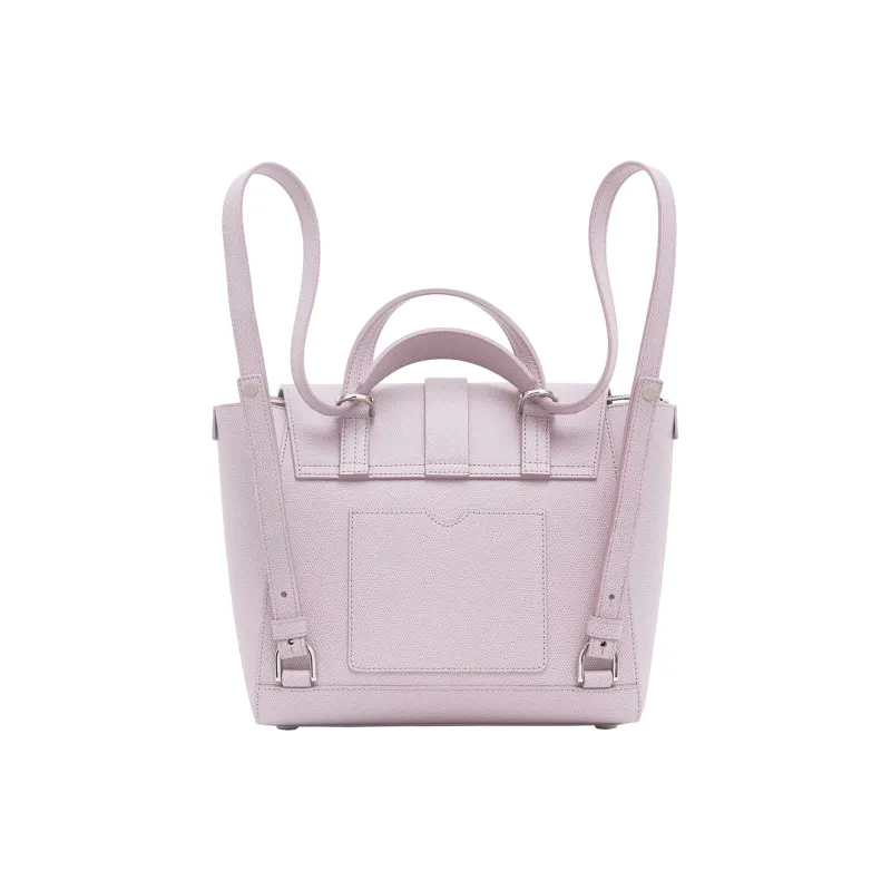 SENREVE Cow Leather Backpack Medium Size Women's Lavender-2