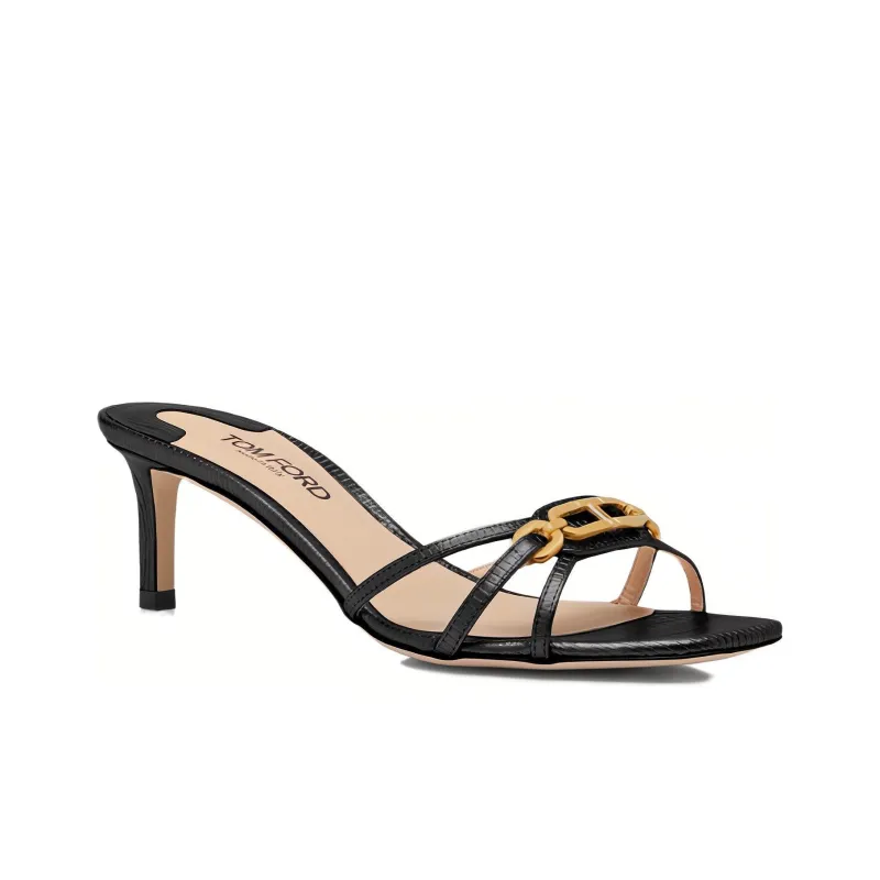 TOM FORD Whitney 55mm Leather Mules-2