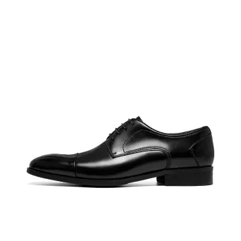 ASTON M.JAZZ Dress Shoes Men Low Top Black, Brown, Coffee, Gray