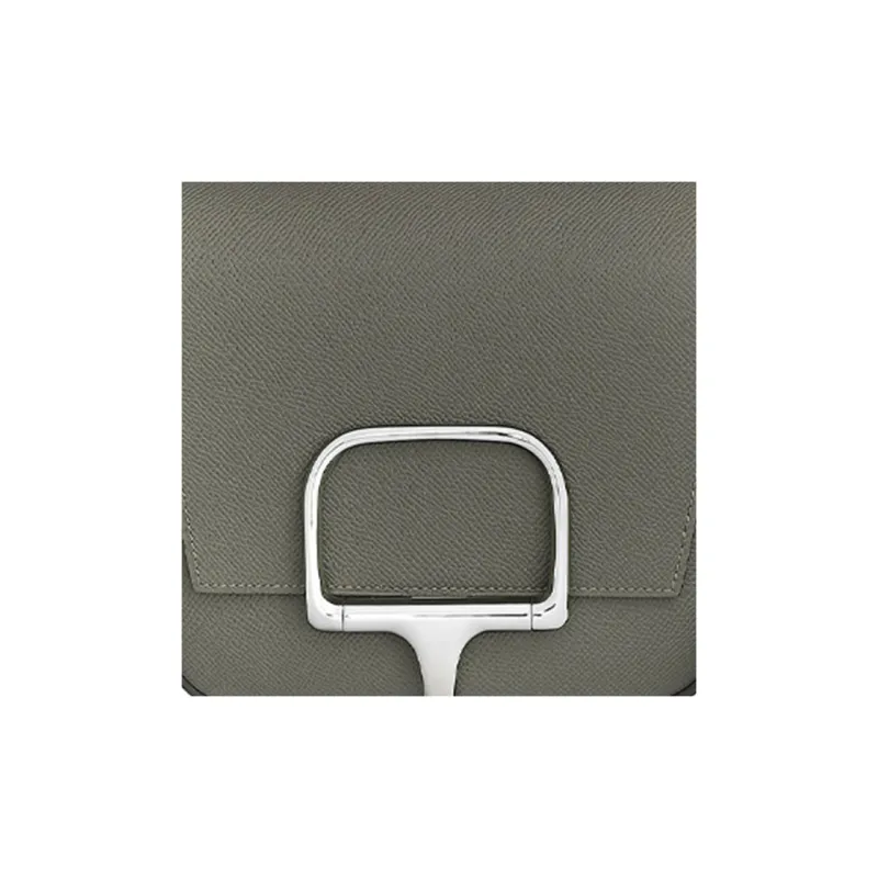 HERMES DellaDella Cavalleria Epsom Calfskin Shoulder Bag Crossbody Bag Mini Women's 0L Grismeyer Cumulonimbus Gray-4