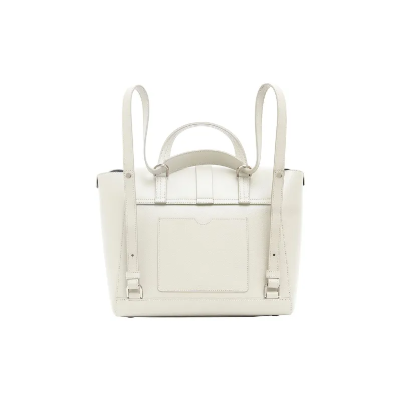 SENREVE Cow Leather Crossbody Bag Shoulder Bag Large Size Women's Cream-2