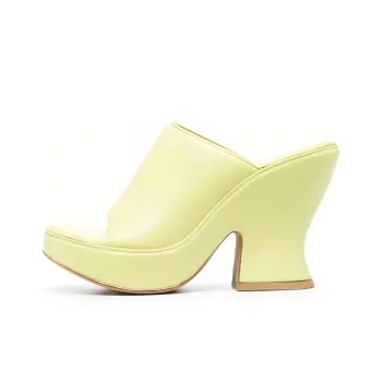 Bottega Veneta Wedge Sandal Light Green Women's