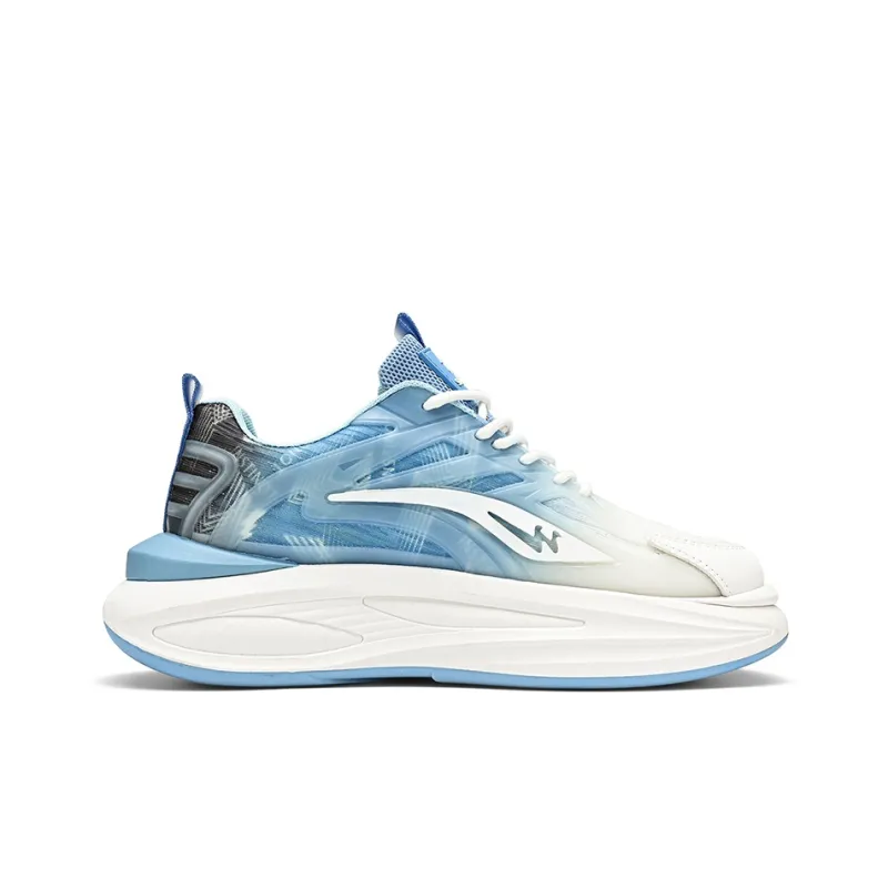 Binary Breathable Height Increasing Low Top Casual Shoes Men's-1