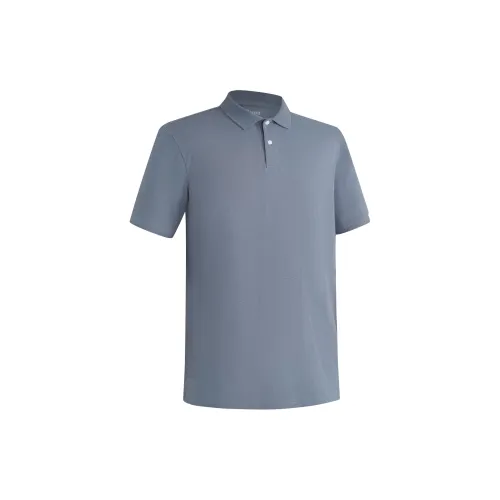 DECATHLON Polo Shirts Men Beige Gray