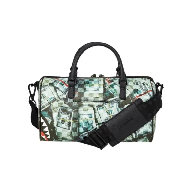 SPRAYGROUND PVC Gym Bag, Sports Bag, Travel Bag, Shoulder Bag, Handbag Large Size Unisex Multicolor-5