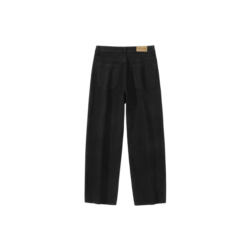THREE-BODY Jeans Unisex Black-1