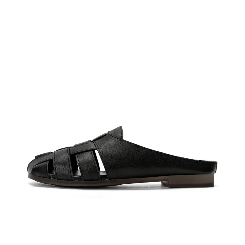 Q.VONTON Wrap toe Slippers Women's-10