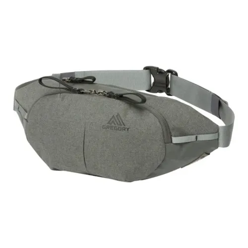GREGORY Recycled Material One Shoulder Crossbody Fanny Pack Women's Mixed Color Gray