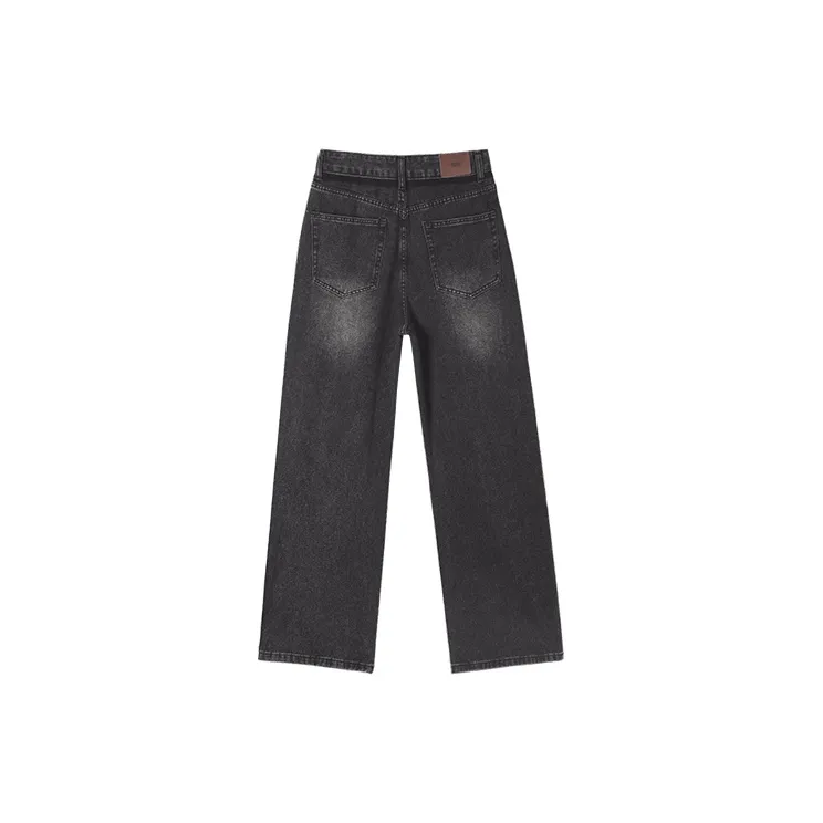 HIPPIEMISS Jeans Women's Black Gray Color-1